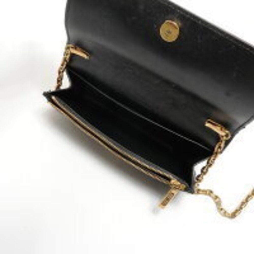 Balenciaga Embossed Leather Gossip Shoulder Bag Black - Picture 9 of 11